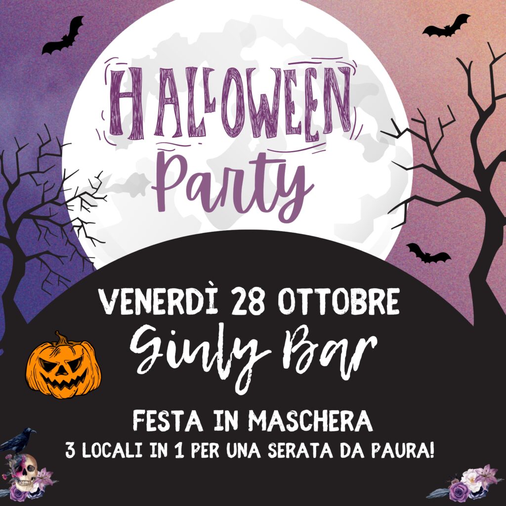 Partecipa venerdì 28 ottobre alle ore 20, alla festa più paurosa dell’anno!